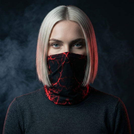 VAULTLINE | Red Fracture Gaiter