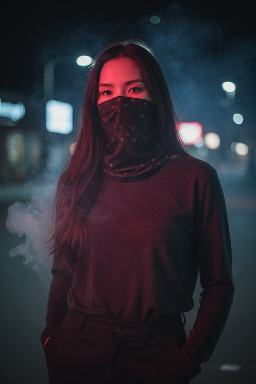VAULTLINE | Sigil Grid Neck Gaiter