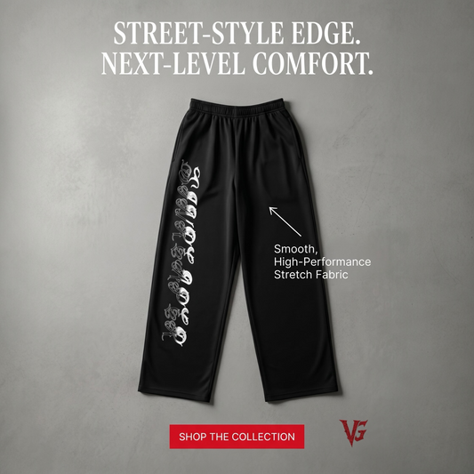 VAULTLINE | Sinreaper Wide-Leg Sweatpants